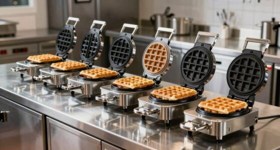 top commercial double waffle makers