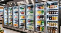 top commercial glass refrigerator merchandisers