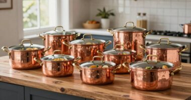 top copper cookware sets