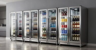 top dual zone beverage coolers