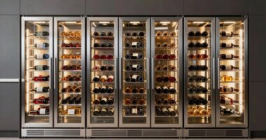 top dual zone wine coolers