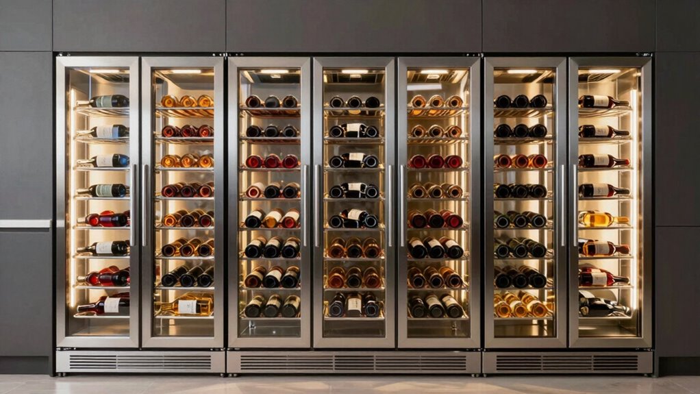 top dual zone wine coolers