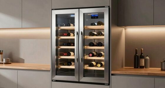 top dual zone wine fridges