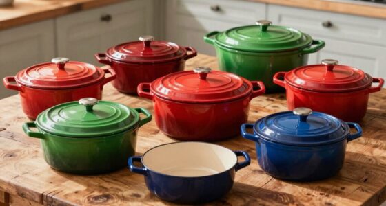 top enameled cast iron sets