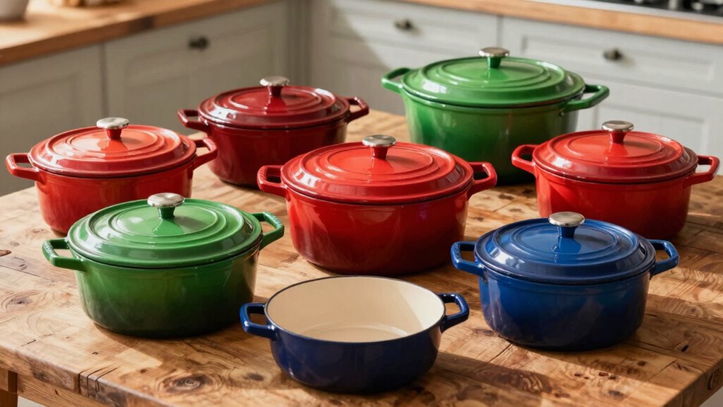 top enameled cast iron sets