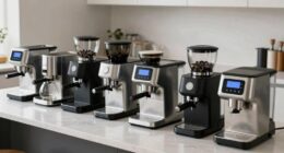 top grind integrated coffee makers