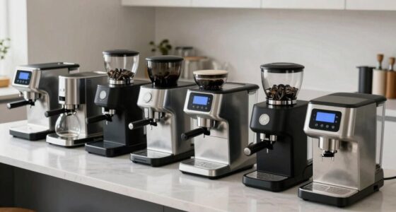 top grind integrated coffee makers