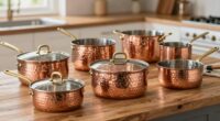 top hammered copper cookware