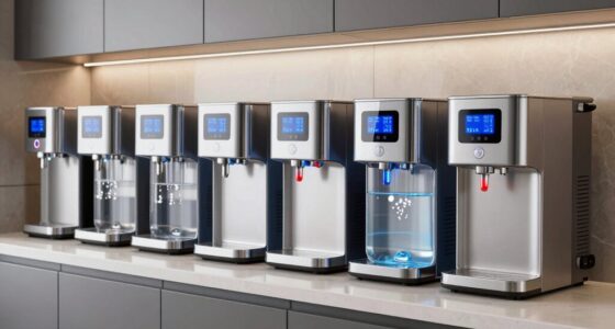 top hot cold water coolers