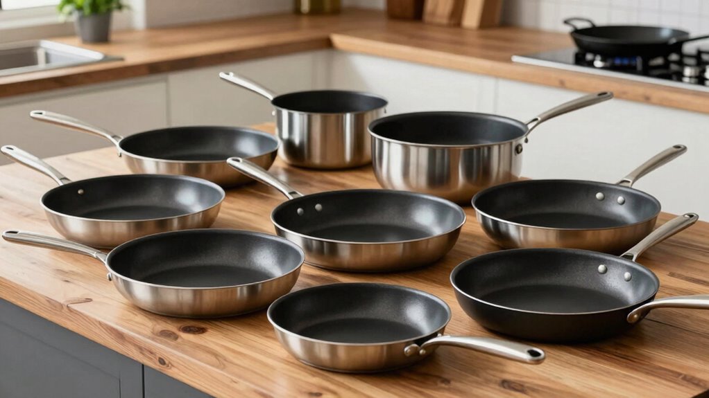 top induction ready skillet sets