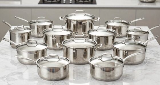top luxury stainless cookware