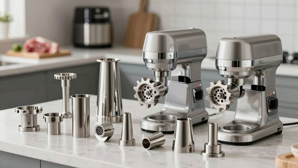 top meat grinder mixer sets