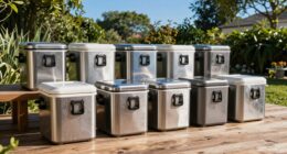 top outdoor stainless coolers