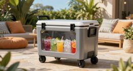 top patio cooler carts