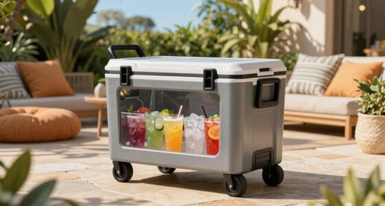 top patio cooler carts
