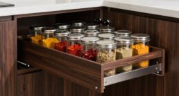 top pull out spice cabinets