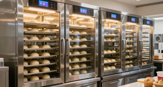 top small bakery proofing cabinets