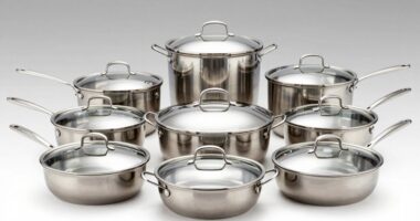top stainless steel braiser pans