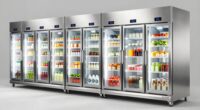top stainless steel commercial refrigerators