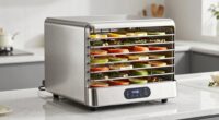 top stainless steel dehydrator