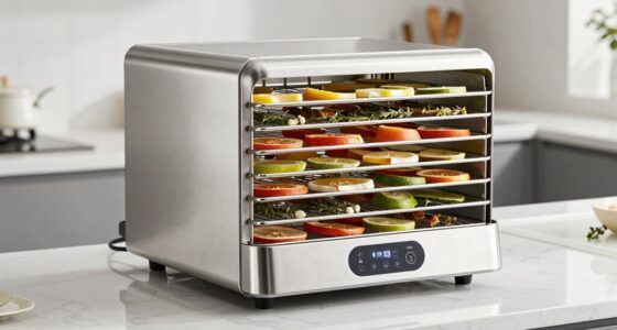 top stainless steel dehydrator