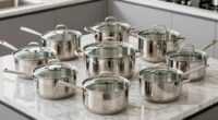 top stainless steel saucepan sets