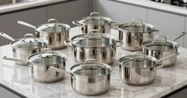 top stainless steel saucepan sets