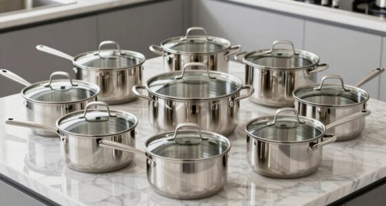 top stainless steel saucepan sets