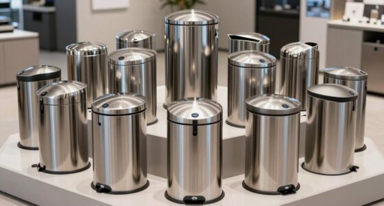 top touchless garbage cans