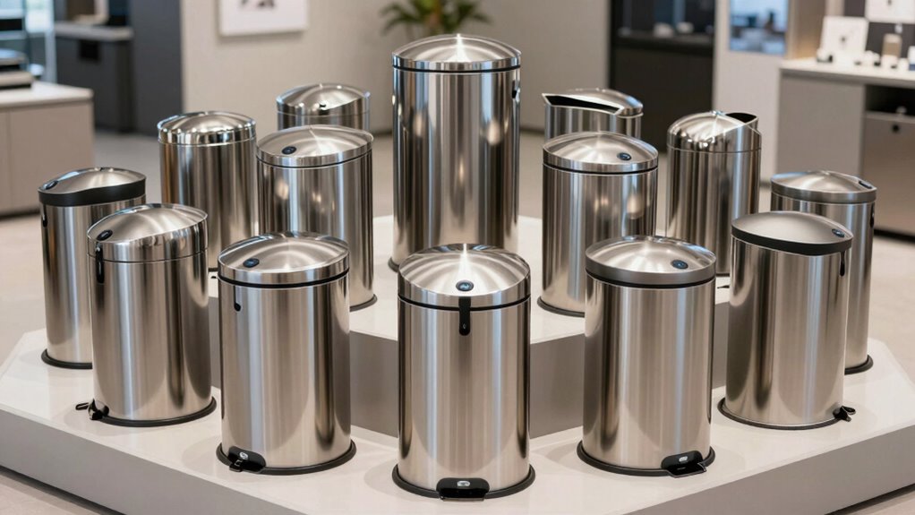 top touchless garbage cans