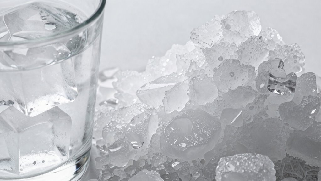 unique porous chewable ice