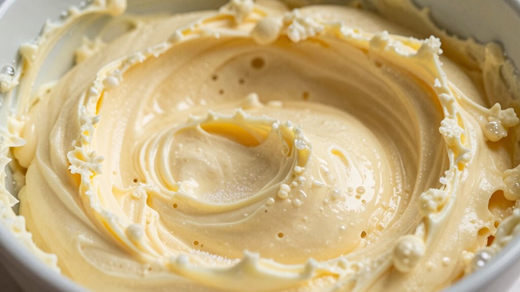 avoid overmixing buttercream