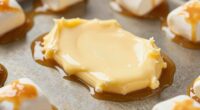 butter prevents sticking easily