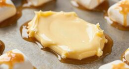 butter prevents sticking easily