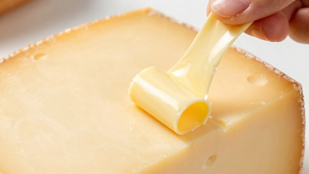 buttered string cheese slicing