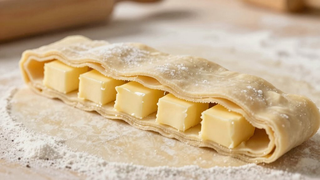 cold butter minimal handling