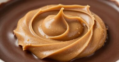 create lasting peanut swirls