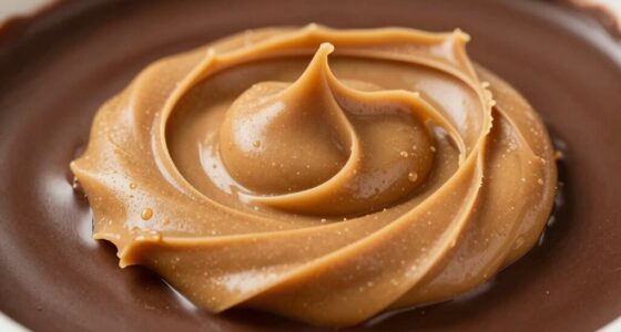 create lasting peanut swirls