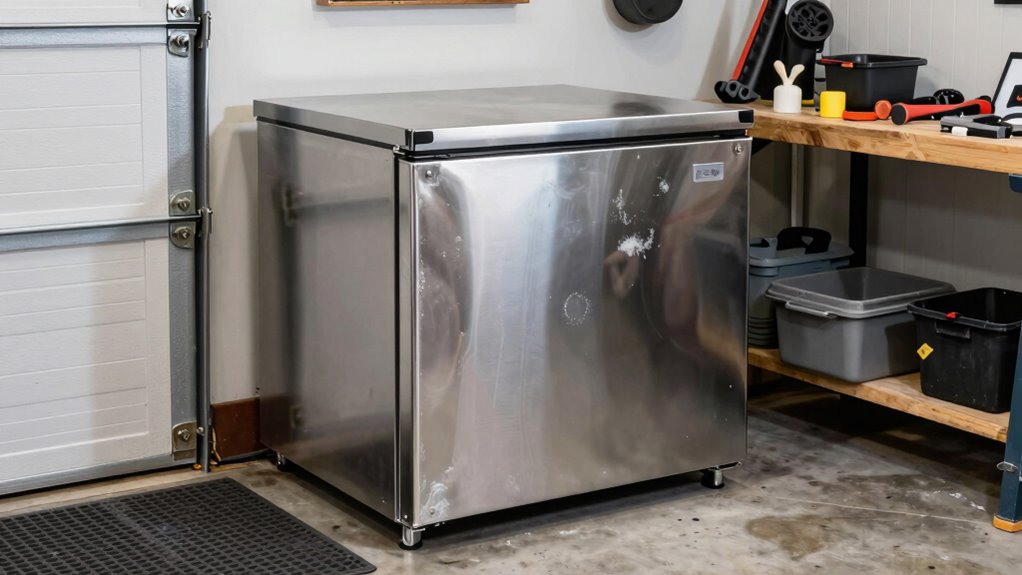 durable efficient garage freezers