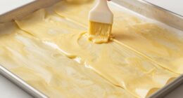 efficient buttered paper use