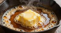 finish sauce with butter