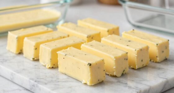freeze compound butter logs