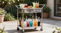 holiday patio cooler carts