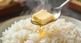 light buttered rice recipe