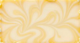 marbled or mottled butter