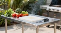 outdoor prep tables enhance safety