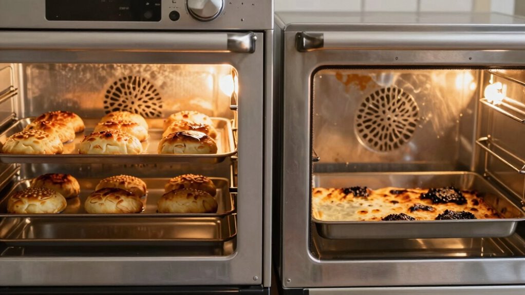 oven temperature consistency differences