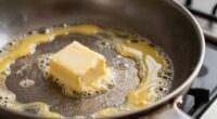 pan material affects butter