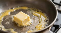 pan material affects butter