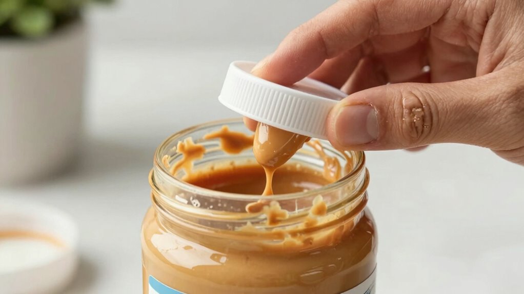 peanut butter for grip